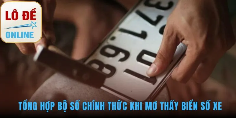 Mơ thấy biển số xe hé lộ kho báu số học trong mọi tình huống